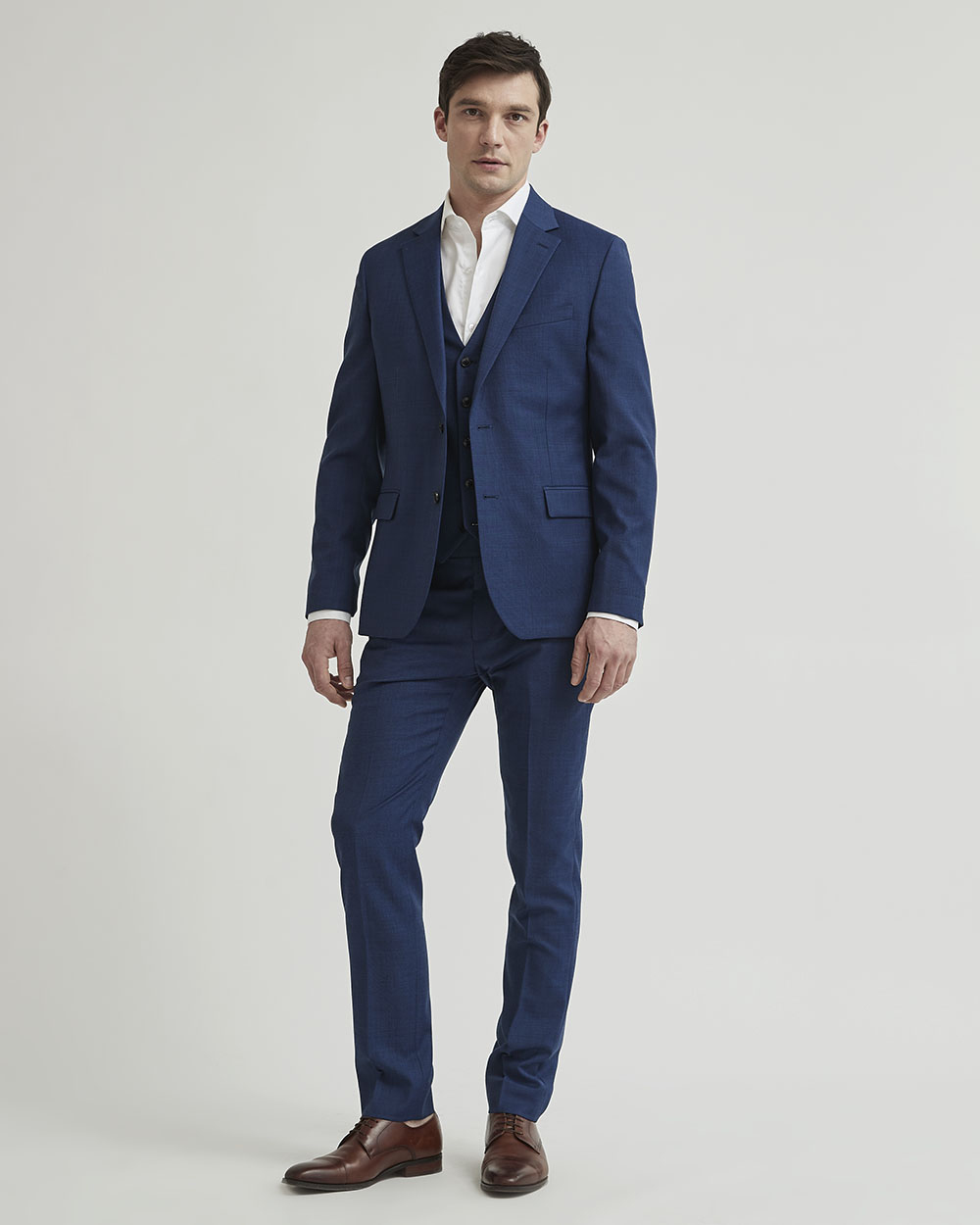 Medium Blue 3-Piece Suit